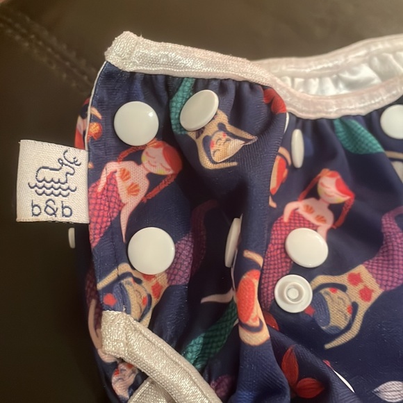 Beau & Belle Girls Swim Diaper Mermaids - Picture 2 of 5
